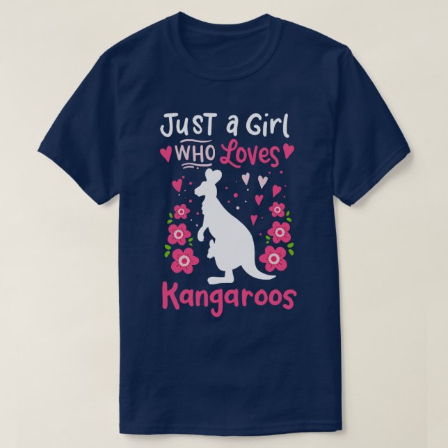 Camiseta Australia Kangaroo Australia Kangaroo Lover (Diseño del anverso)