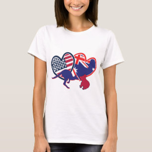 Camiseta Australia Kangaroo Koala Love