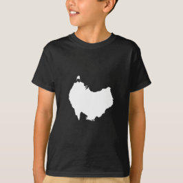 Camiseta Australia mapea bajo humor visual Pun