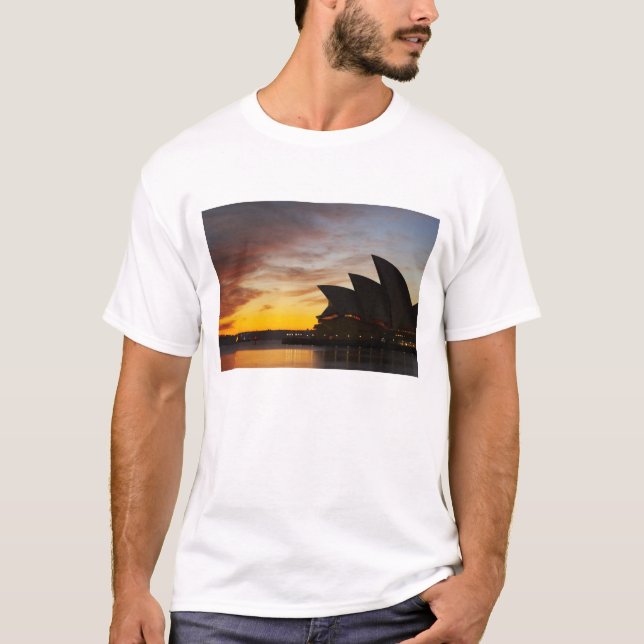 Camiseta Australia, Nueva Gales del Sur, Sydney, Ópera de S (Anverso)