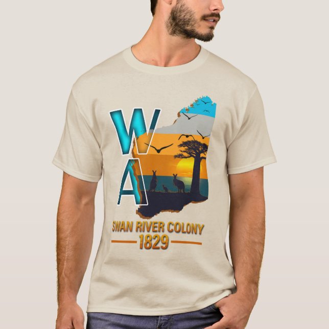 Camiseta Australia Occidental (Anverso)