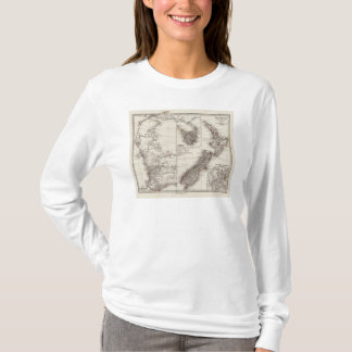 Camiseta Australia occidental Tasmania y Nueva Zelanda