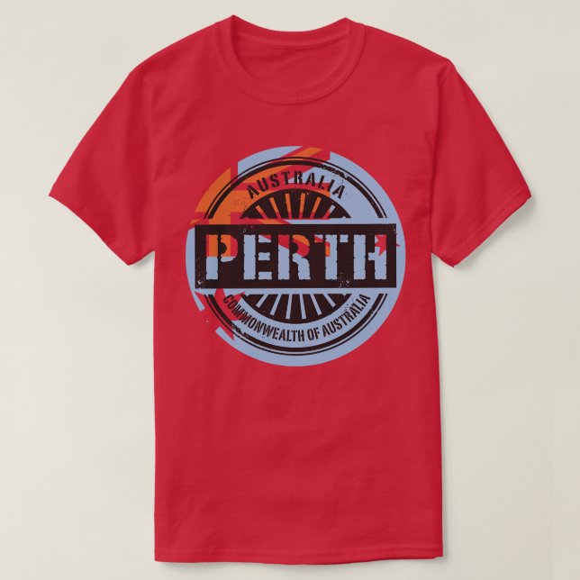 Camiseta Australia Perth (Diseño del anverso)
