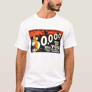 Camiseta Australia prometió a Gran Bretaña
