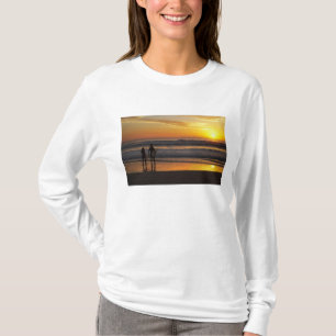 Camiseta Australia, Queensland, Costa de Oro, surfistas en
