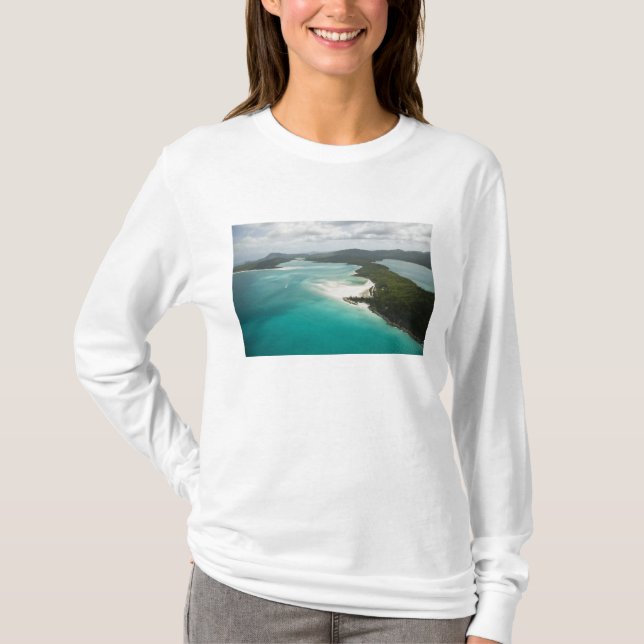Camiseta Australia, Queensland, costa de Whitsunday, 2 (Anverso)