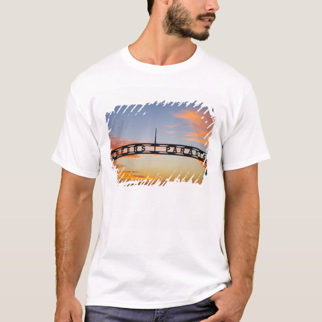 Camiseta Australia, Queensland, Gold Coast, Sunrise, (Anverso)