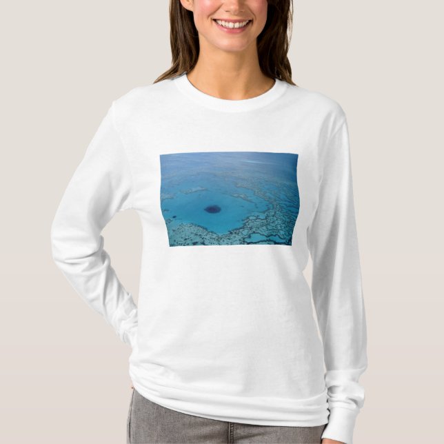 Camiseta Australia, Queensland. Gran Arrecife de Barrera (Anverso)