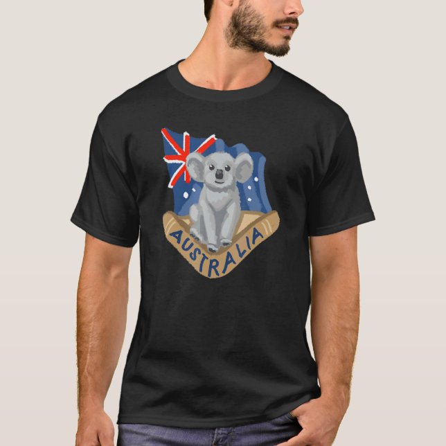 Camiseta Australia souvenir  for men women 5 (Anverso)