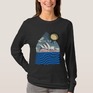 Camiseta Australia Souvenir - Sydney Opera House - Aussie O
