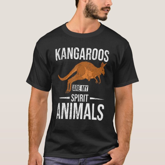 Camiseta Australia Spirit Animal Kangaroo (Anverso)