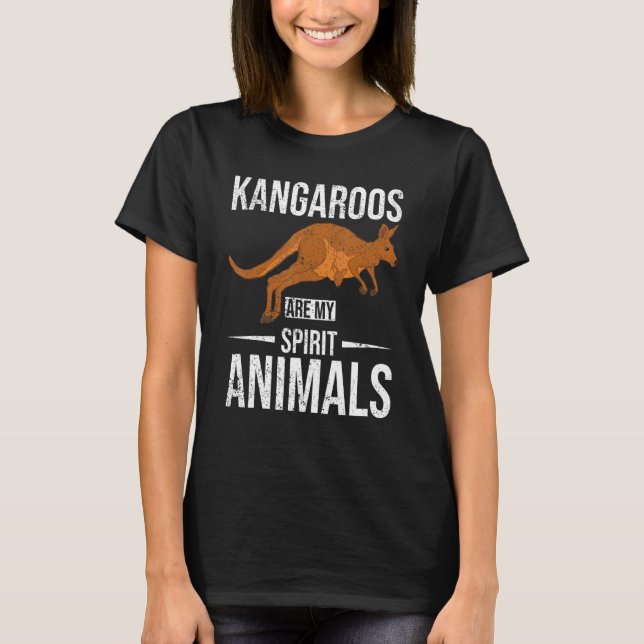 Camiseta Australia Spirit Animal Kangaroo (Anverso)