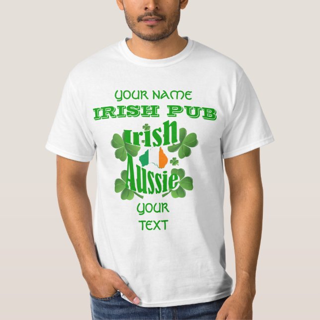 Camiseta Australia St Patrick's (Anverso)
