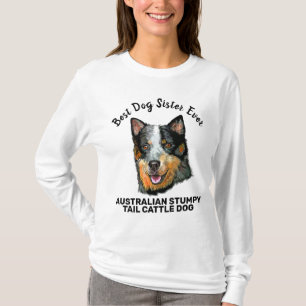 Camiseta Australia Stumpy Tail Cattle La mejor hermana del 