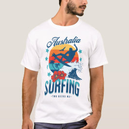 Camiseta Australia Surfing Two Rocks T-Shirt