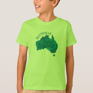 CAMISETA AUSTRALIA TOTAL LEYENDA VERDE