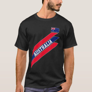 Camiseta Australia: Un hincha de fútbol visita Australia