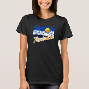 Camiseta Australia Vintage Surf Style Retro Beach