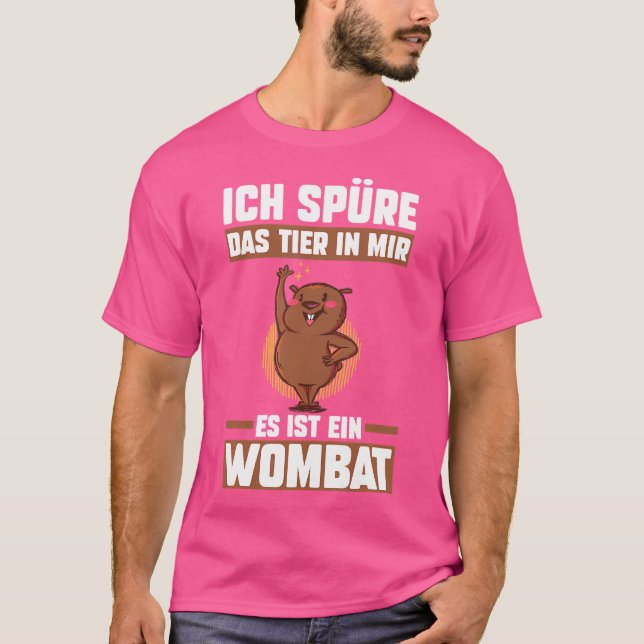 Camiseta Australia Wombat (Anverso)