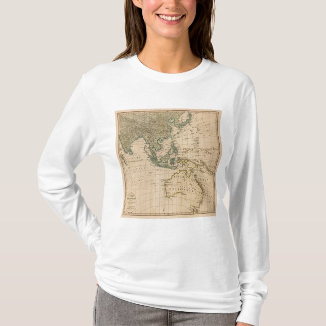 Camiseta Australia y Asia (Anverso)