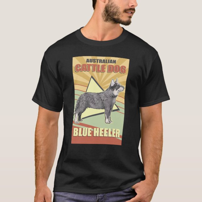 Camiseta Australian Cattle Dog Blue Heeler | Dog Owner (Anverso)