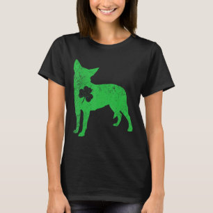 Camiseta Australian Cattle Dog Irish Clover St Patrick Day 