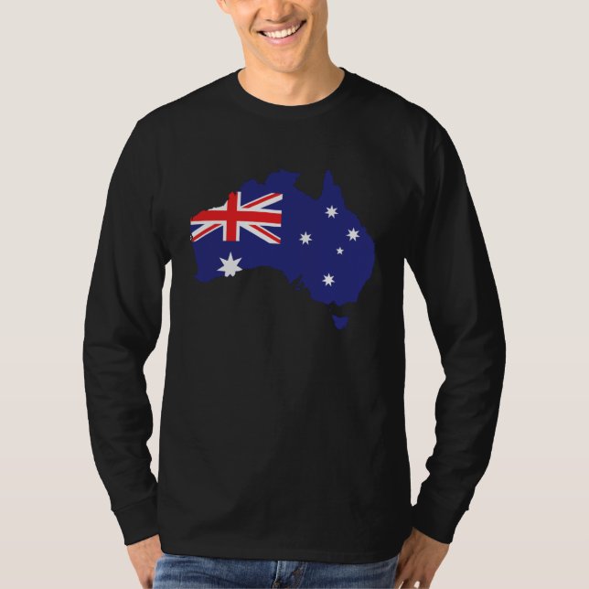 Camiseta Australian Flag Men Women Kids (Anverso)