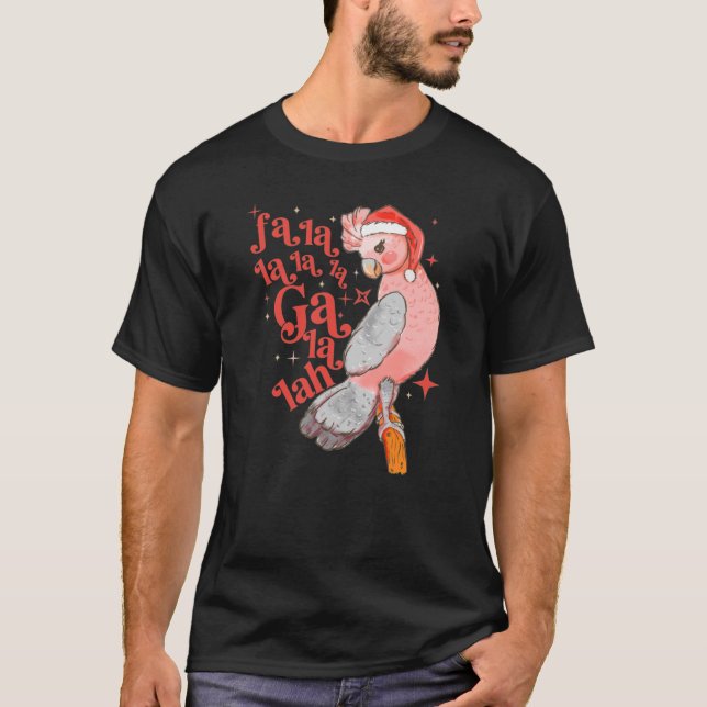 Camiseta Australian Funny Christmas Holidays Cute Galah Bir (Anverso)