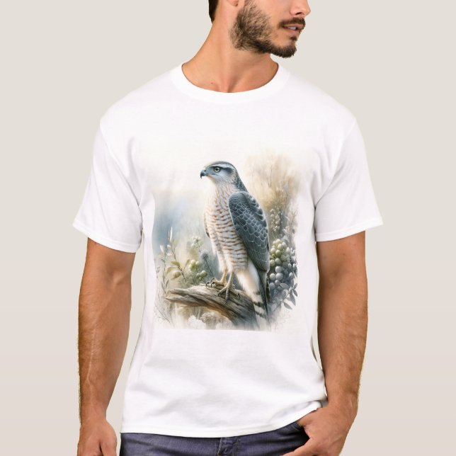 Camiseta Australian Goshawk AREF554 - Watercolor (Anverso)