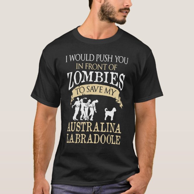 Camiseta Australian Labradoodle Dog Lovers (Anverso)