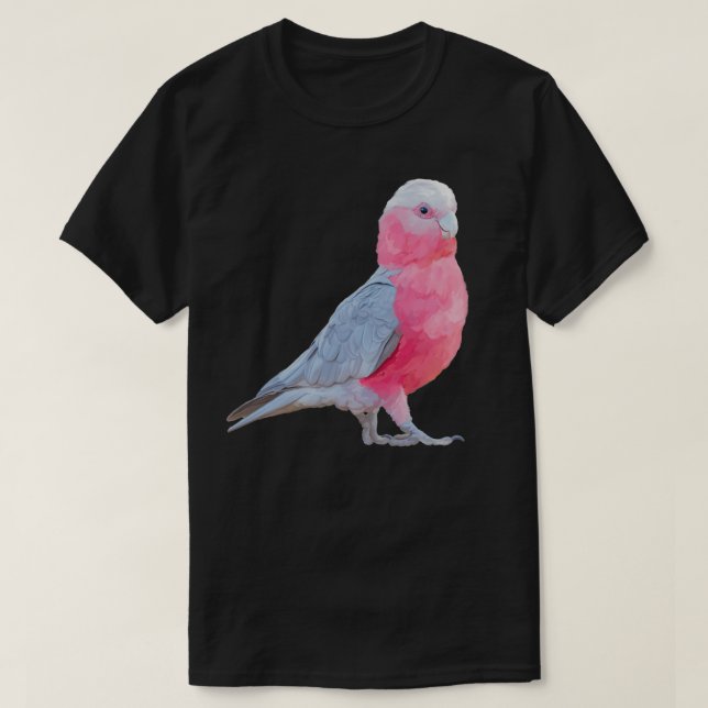 Camiseta Australian Pink and Grey Galah Strutting his stuff (Diseño del anverso)
