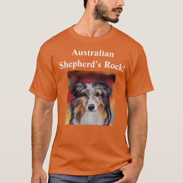 CAMISETA AUSTRALIAN SHEPHERD (Anverso)