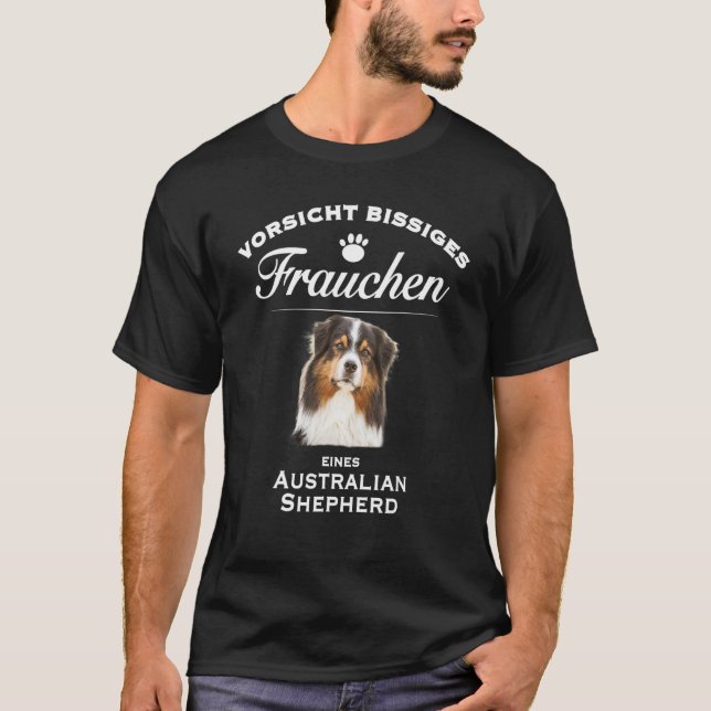 Camiseta Australian Shepherd     Aussie   Australian Shephe (Anverso)
