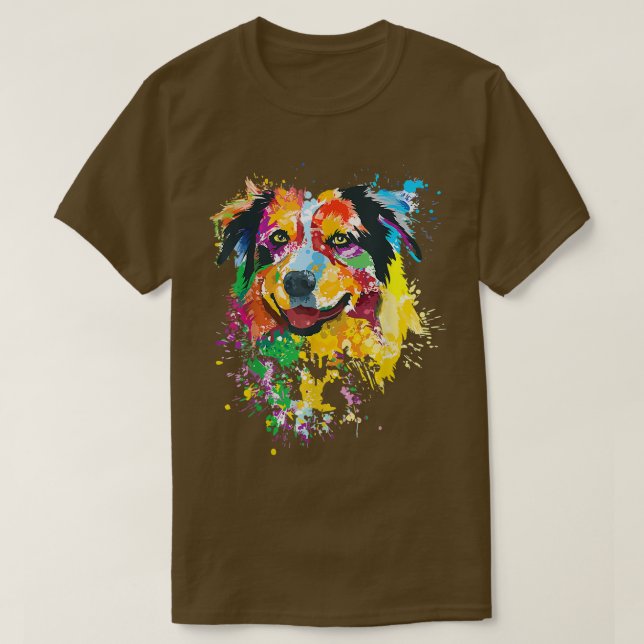 Camiseta Australian Shepherd  Australian Shepherd Dog For A (Diseño del anverso)