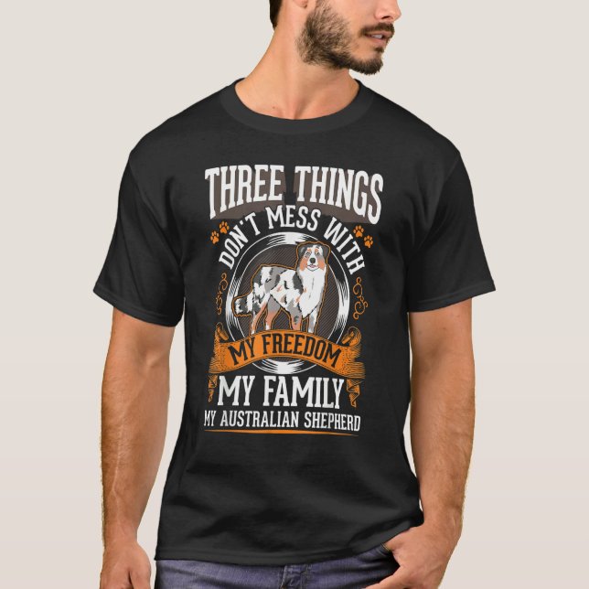 Camiseta Australian Shepherd Family Aussie Australian Sheph (Anverso)