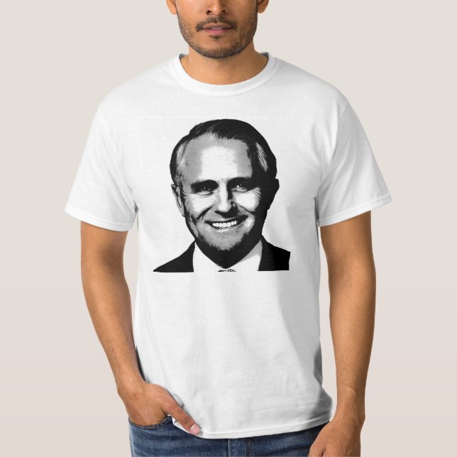 Camiseta australiana del P.M. Malcolm Turnbull (Anverso)