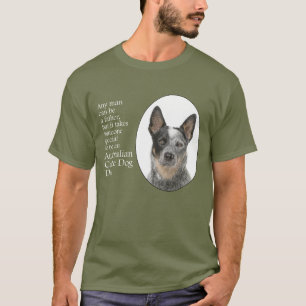 Camiseta australiana del papá del perro del ganado
