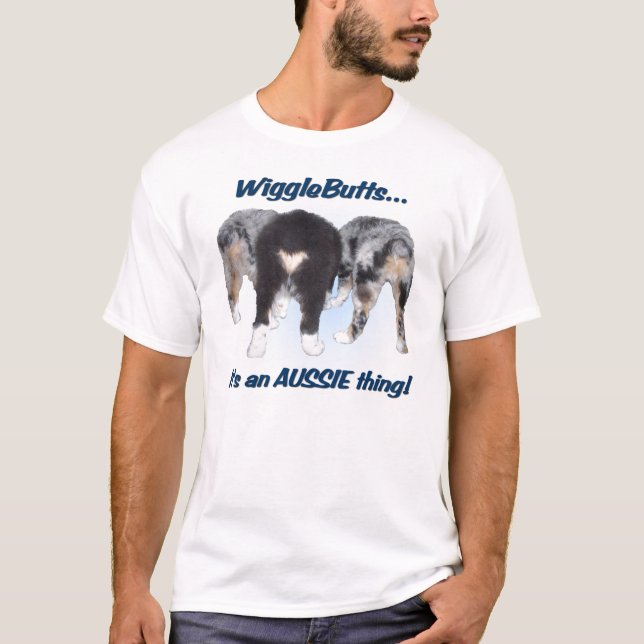 Camiseta australiana del pastor (Anverso)