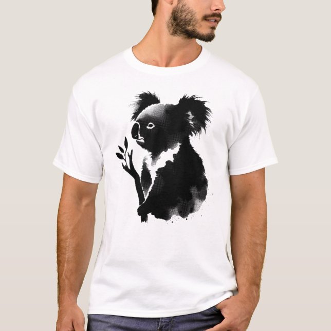 Camiseta Australiana: Koala (Anverso)