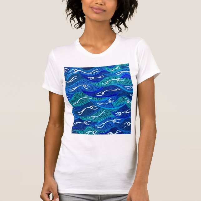 Camiseta australiana sobre el espíritu del agua de (Anverso)