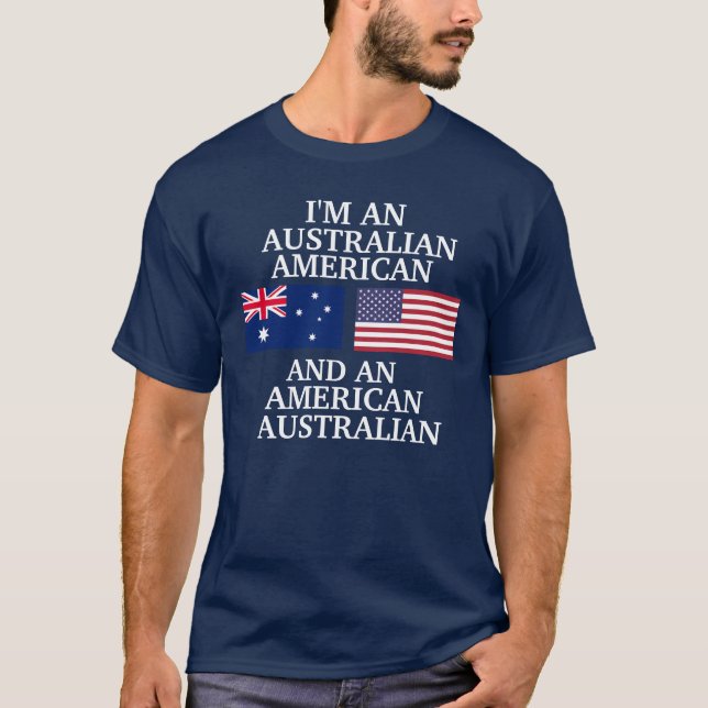 Camiseta Australiano Americano (Anverso)