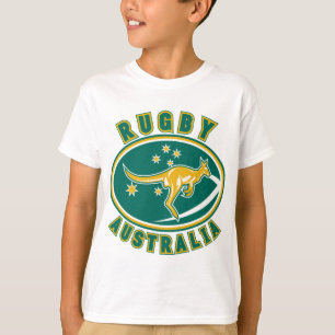 Camiseta australiano del wallaby del canguro de Australia