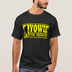 Camiseta AUSTRALIANO PARA SQUATCH - Bigfoot de YOWIE abajo