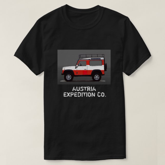 CAMISETA AUSTRIA (Diseño del anverso)
