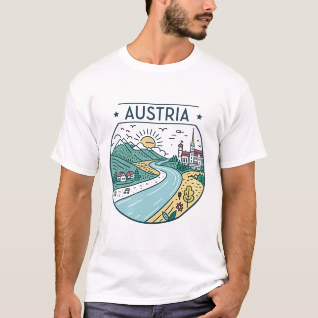 CAMISETA AUSTRIA (Anverso)