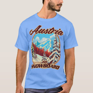 Camiseta Austria A Snowboard