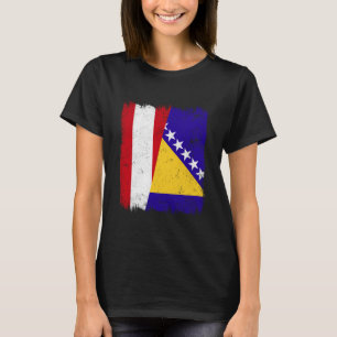 Camiseta Austria Bosnia y Herzegovina Media Bandera