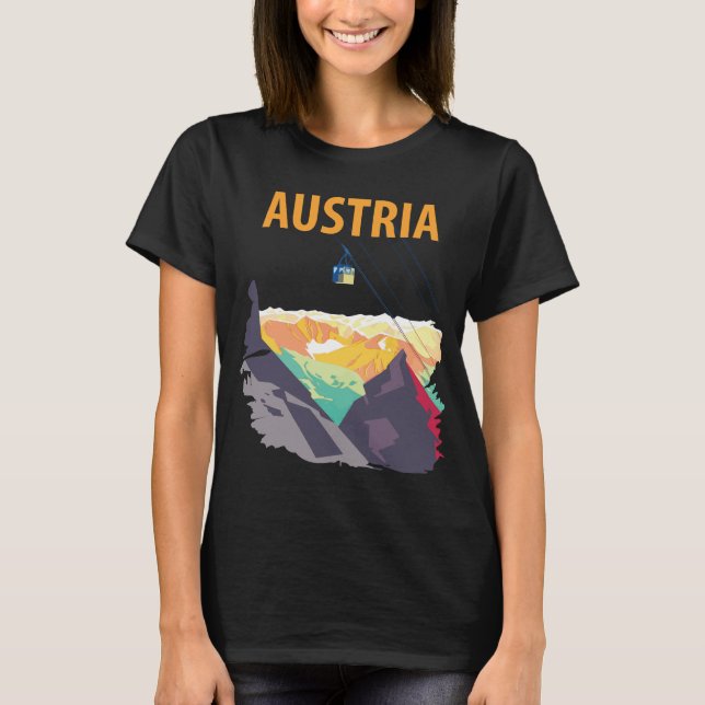 Camiseta Austria desde arriba (Anverso)