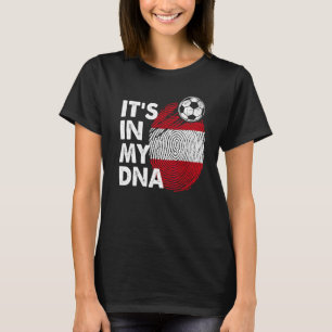 Camiseta Austria En Mi Adn El Equipo De Bandera Austríaco A