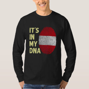 Camiseta Austria En Mi Adn Equipo De Bandera Austríaca Aust